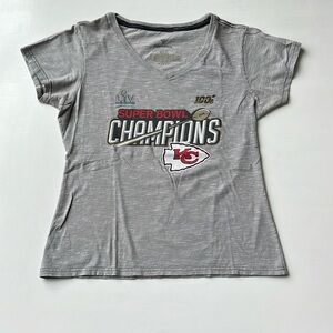 FANATICS NFL Kansas City Chiefs Super Bowl 54 Champions T-Shirt